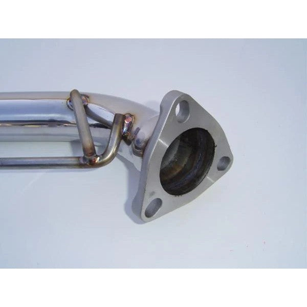Invidia cat-back exhaust system with 50mm piping and a 101mm polished tip for 2007-2010 Honda Fit.
