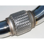 Invidia Q300 cat-back exhaust system with dual burnt titanium tips for 2008-2014 Subaru WRX STI