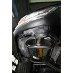 Invidia Q300 series axle-back exhaust system with mufflers and piping for 2013-2015 Lexus GS350.