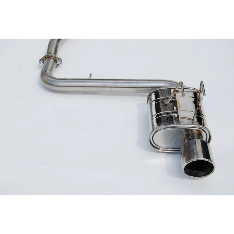 Invidia 2022+ Honda Civic Sport (2.0N/A) 60mm Q300 Cat Back Exhaust - Rolled SS Tips