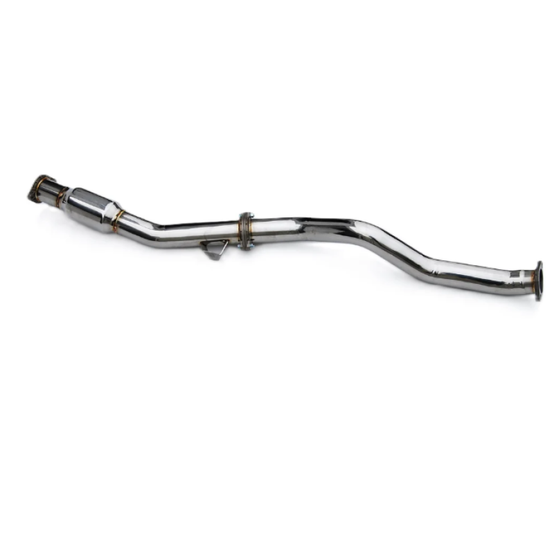 Invidia stainless steel high flow catted front pipe bottom section for manual transmission 2022+ Subaru WRX