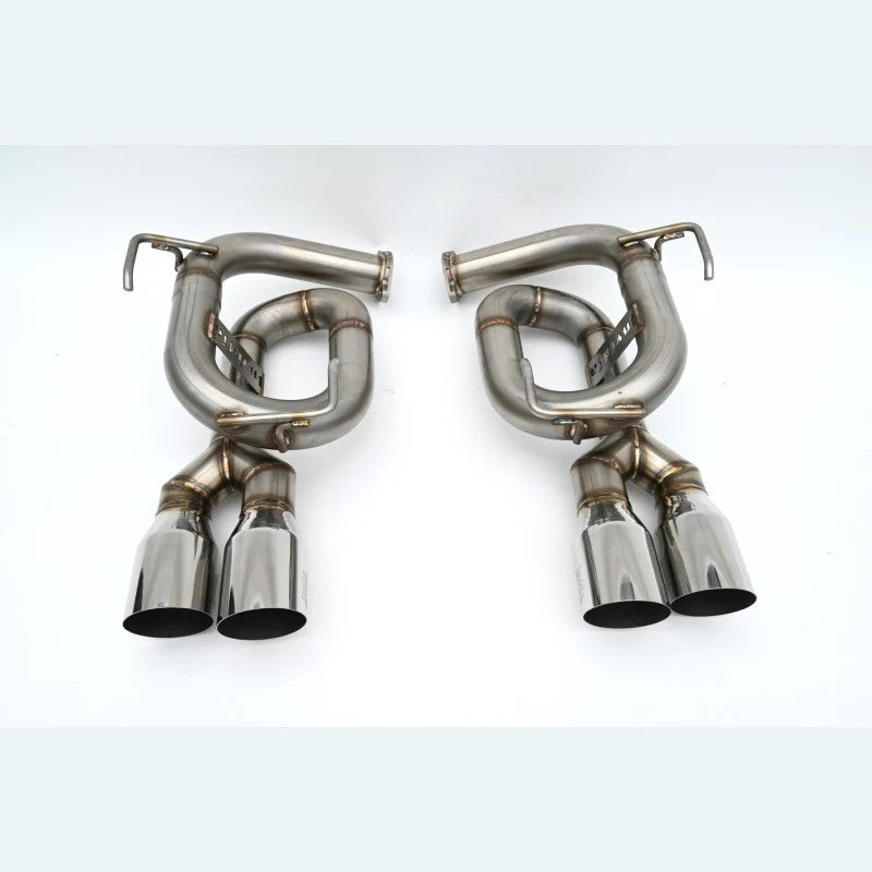 Invidia Twin Loop axle-back exhaust system with 3.5-inch stainless steel tips for 2022-2024 Subaru WRX
