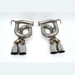 Invidia Twin Loop axle-back exhaust system with 3.5-inch stainless steel tips for 2022-2024 Subaru WRX