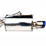Invidia 97-01 Prelude Q300 Titanium Rolled Tip Cat-back Exhaust **Fits BASE Model ONLY**