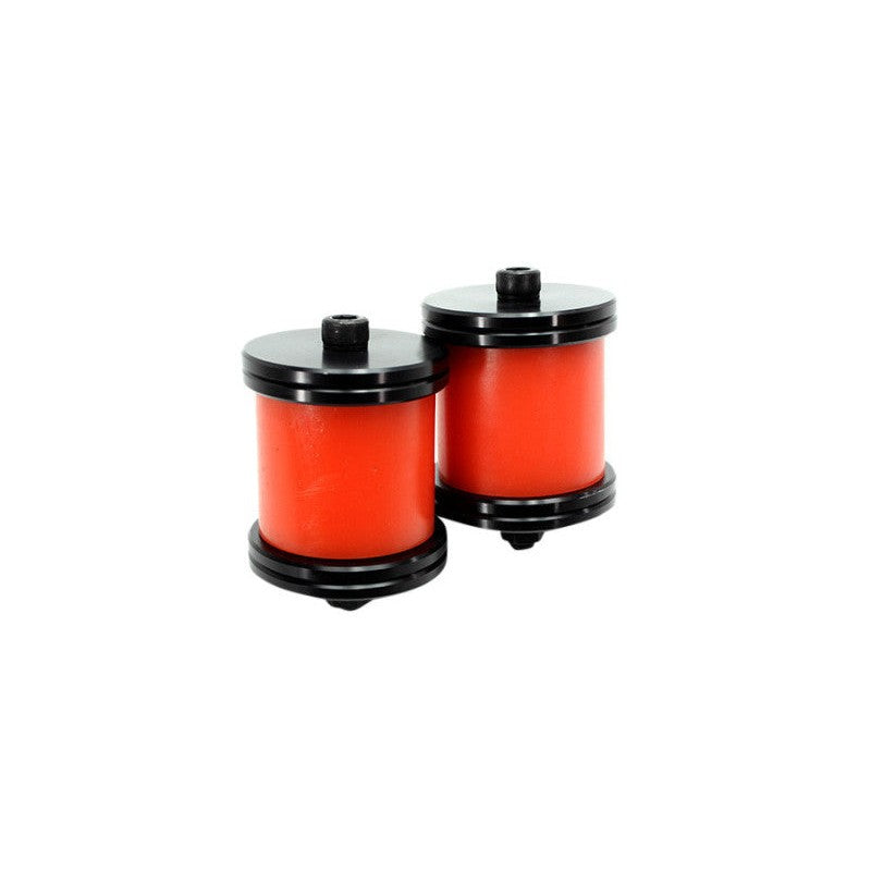 ISR Performance adjustable engine mount set with heavy duty bushings and mounting hardware for Nissan 240sx.