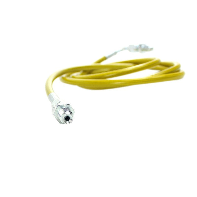ISR Performance stainless steel braided clutch conversion line for Nissan 240SX automatic to manual transmission swap