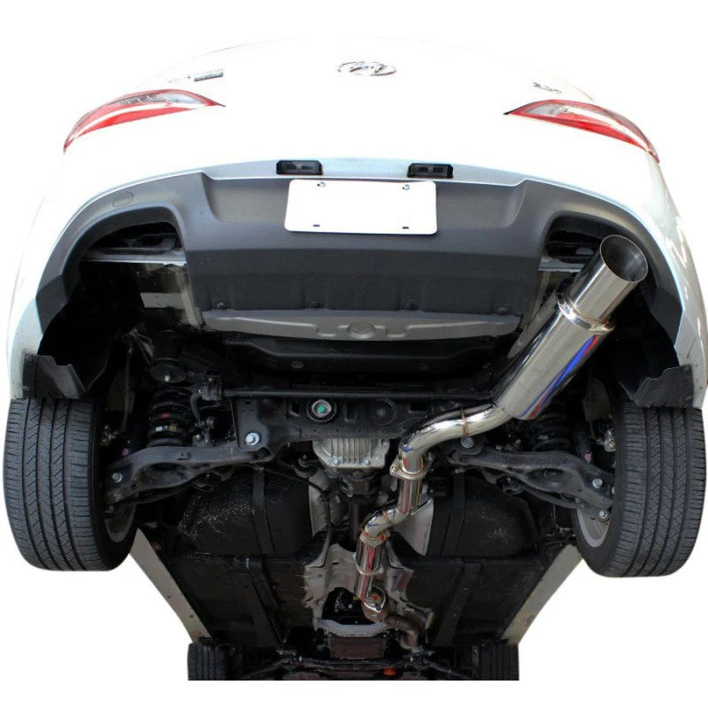 ISR Performance GT Single series exhaust system with single exit canister muffler for Hyundai Genesis Coupe 3.8