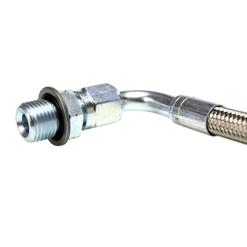 ISR Performance reinforced high-pressure power steering line with fittings for 1989-1998 Nissan 240SX