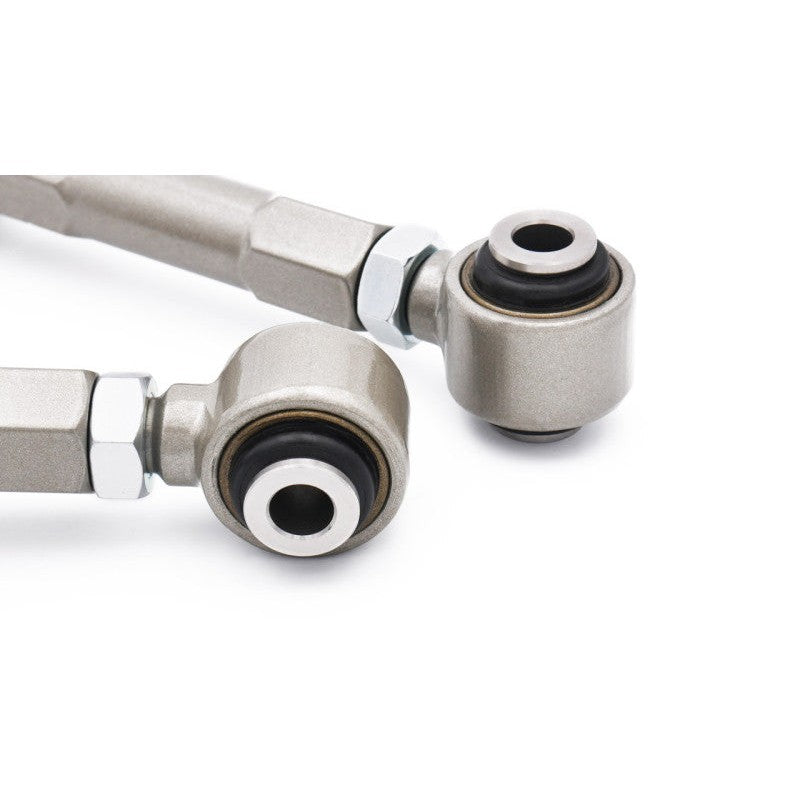 ISR Performance Pro Series adjustable rear traction rods with spherical rod ends for Nissan S13, S14, and 300ZX.