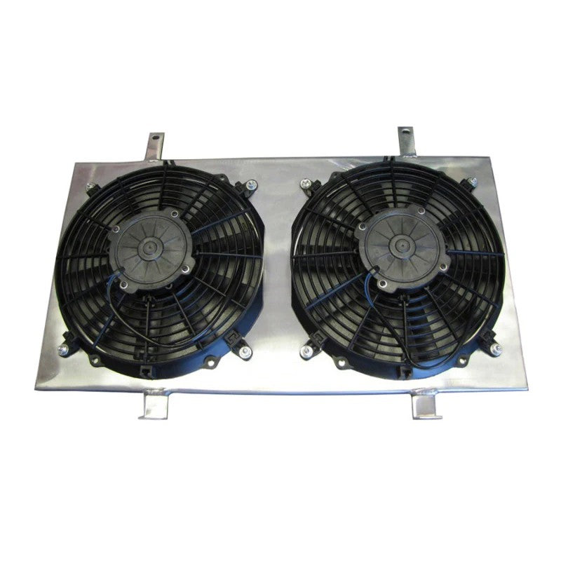 ISR Performance aluminum radiator fan shroud kit for Nissan 240SX S14 with SR20DET engine