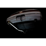ISR Performance Series II EP single tip non-resonated blast pipe exhaust for 1989-1994 Nissan 240sx S13