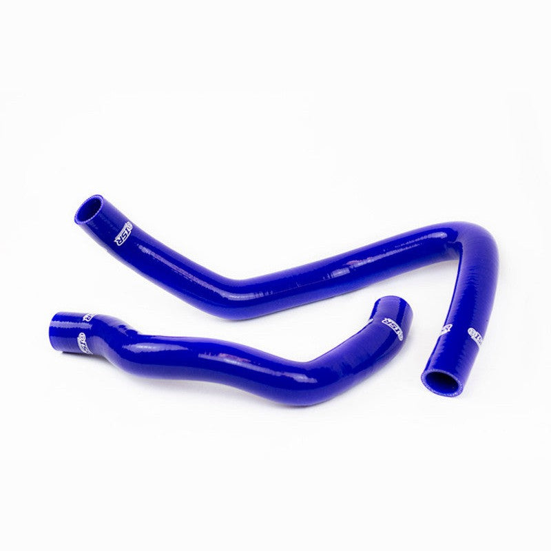 ISR Performance blue silicone upper and lower radiator hoses for Nissan 240sx KA24 engine