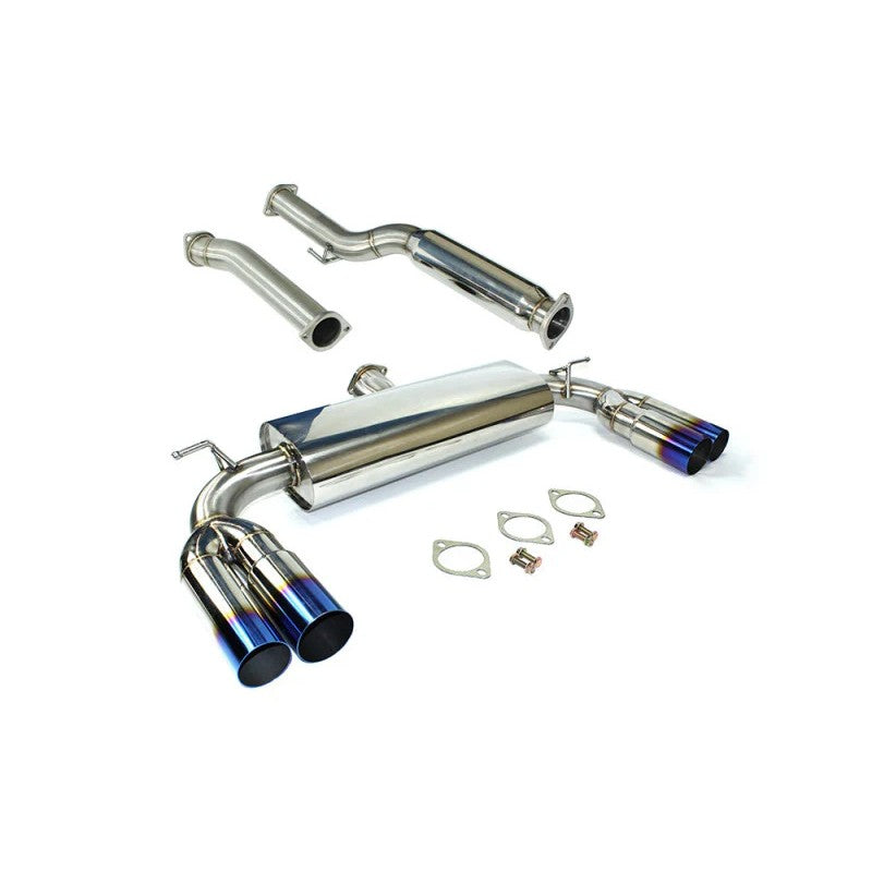 ISR Performance ST Series stainless steel single exit exhaust system with polished tip for Hyundai Genesis Coupe 2.0T