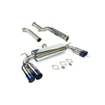 ISR Performance ST Series stainless steel single exit exhaust system with polished tip for Hyundai Genesis Coupe 2.0T