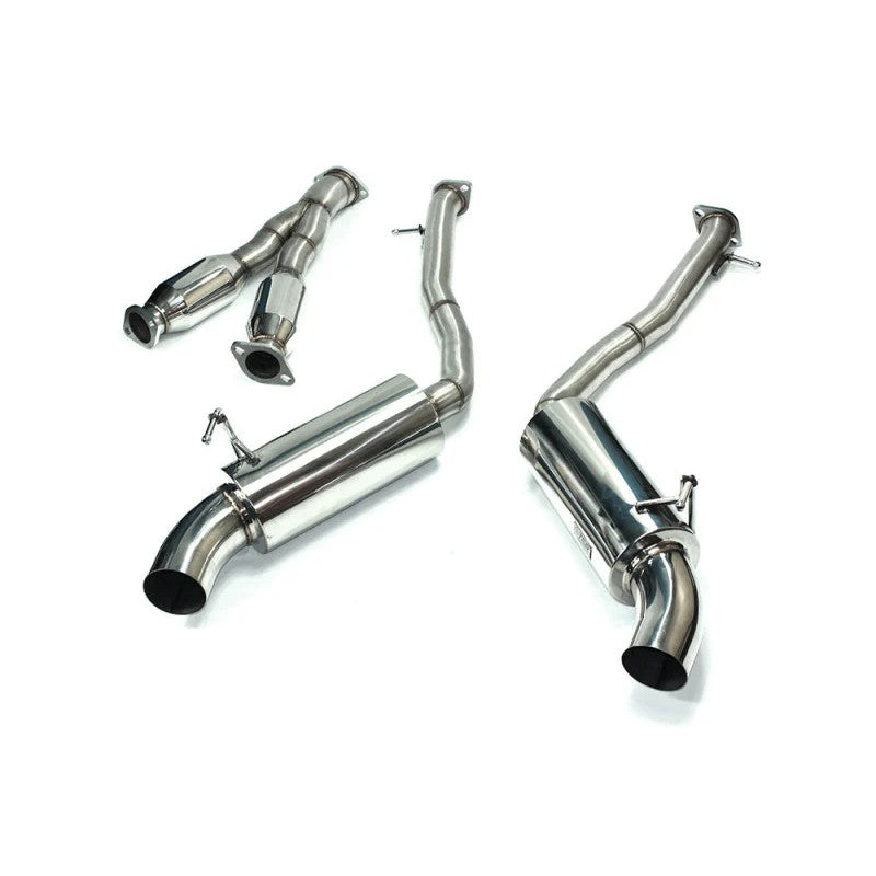 ISR Performance ST Series single exit stainless steel exhaust system for 2009-2020 Nissan 370Z.