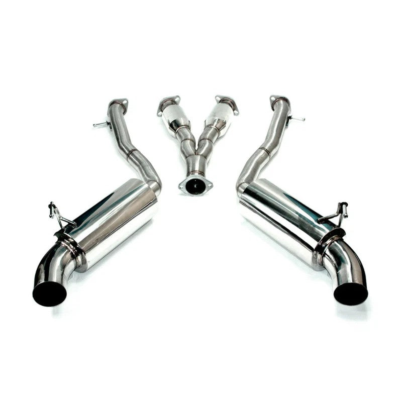 ISR Performance ST Series stainless steel exhaust system with high-flow piping for 2003-2007 Nissan 350Z