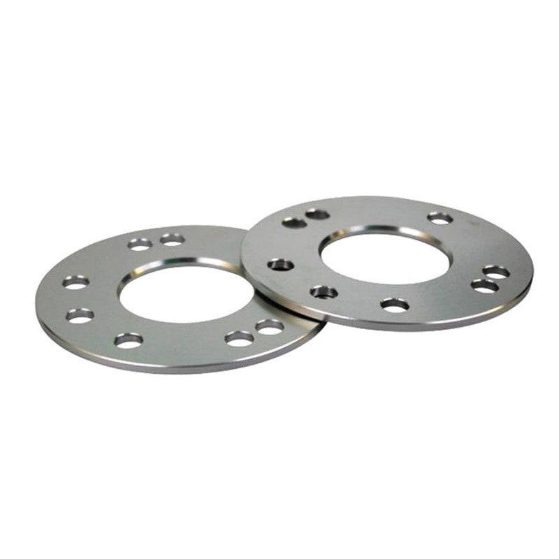 ISR Performance 5mm thick wheel spacer with dual 4x114.3 and 5x114.3 bolt patterns and a 66.1mm center bore.