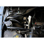 Clear anodized billet aluminum J&L Oil Separator 3.0 with quick-connect PCV hoses and fittings.