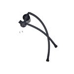 Black anodized J&L 3.0 Oil Separator with quick-connect PCV fittings for 2014-2019 Chevrolet Corvette.