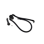 Black anodized billet aluminum J&L Oil Separator 3.0 for Jeep Wrangler 392 passenger side installation