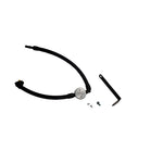 Clear anodized J&L 3.0 oil separator with quick-connect PCV fittings for 2.3L 2021-2024 Ford Bronco