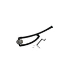 Clear anodized J&L Oil Separator 3.0 catch can with quick-connect PCV hoses for 2025-2026 Ford 2.3L engines.