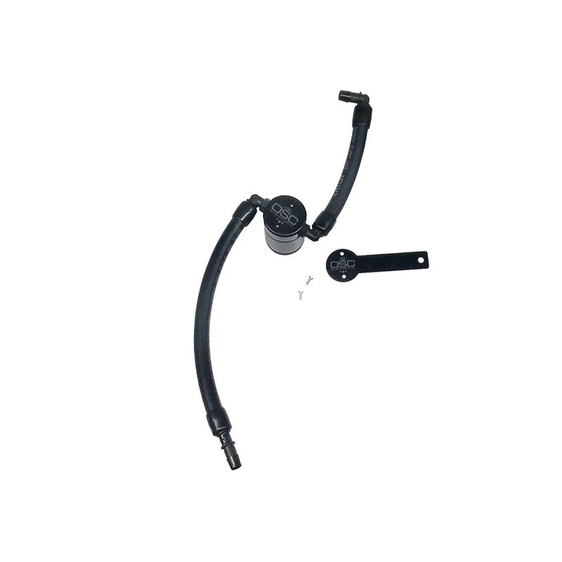 J&L 3.0 Passenger Side Oil Separator for 2019-2026 Ram 1500 (5.7L) - Black Anodized