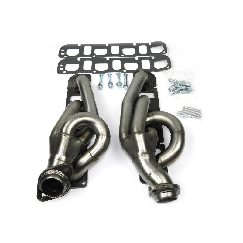 JBA Cat4Ward 1-5/8 inch primary raw 409 stainless steel shorty headers for 2003-2008 Dodge Ram 5.7L HEMI
