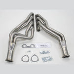 JBA raw 409 stainless steel 1-3/4 inch long tube headers with Firecone collectors for 1964-1973 Ford Mustang