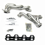 JBA Cat4Ward silver ceramic coated shorty headers with 1-5/8 inch primaries and 3/8 inch flanges for Ford 5.8L engines.