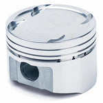 Set of 4 JE Pistons forged aluminum pistons with Pro Seal rings and wrist pins for Subaru EJ257 engines.