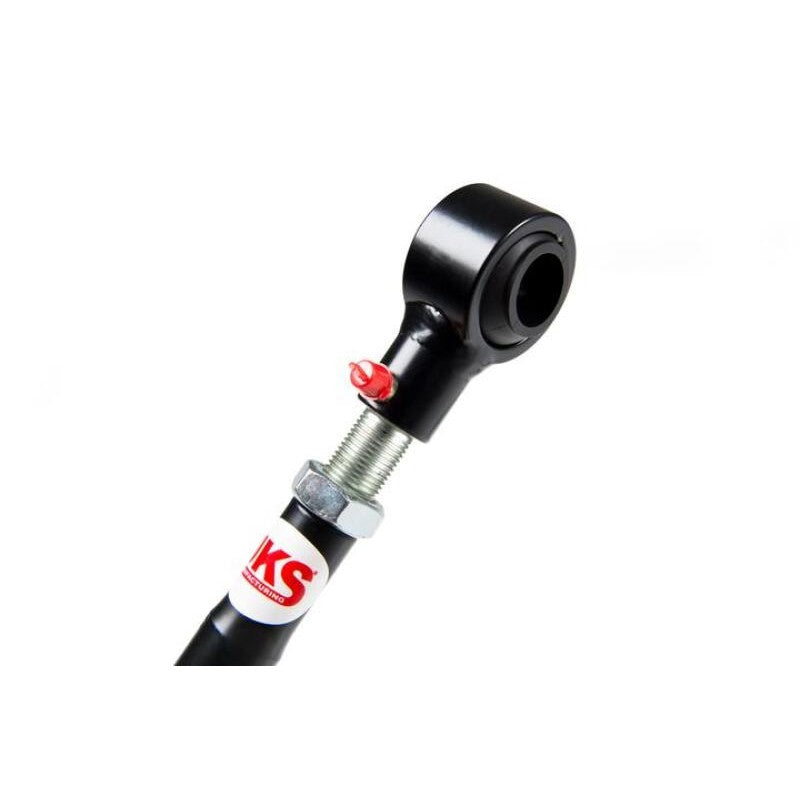 JKS Manufacturing JKS2035 adjustable front sway bar links with high-misalignment poly bushings for Jeep Wrangler JK Rubicon