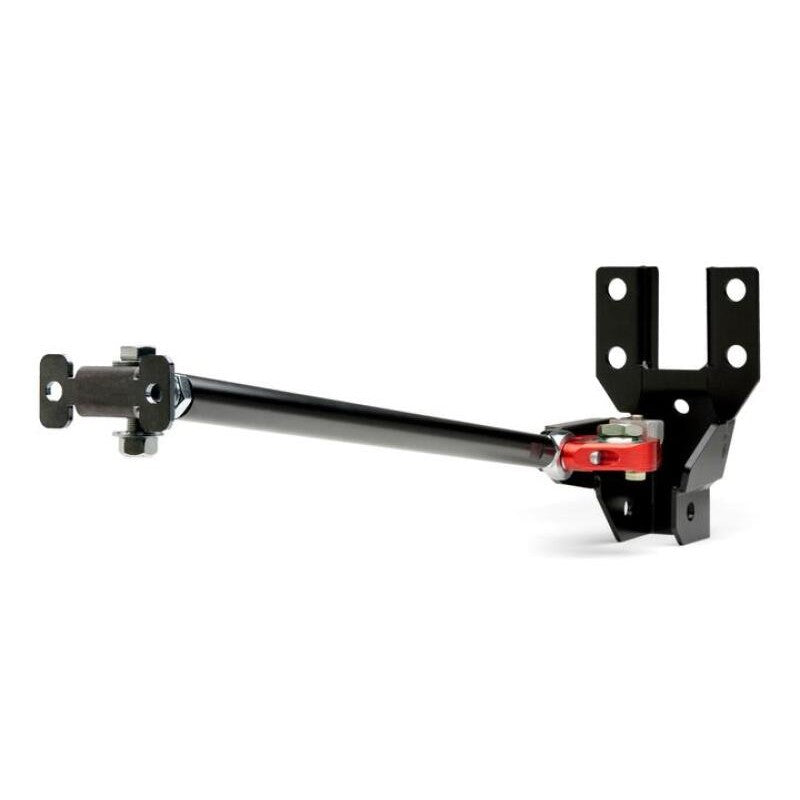 JKS Manufacturing front track bar and sector shaft reinforcement system for 2007-2018 Jeep Wrangler JK.