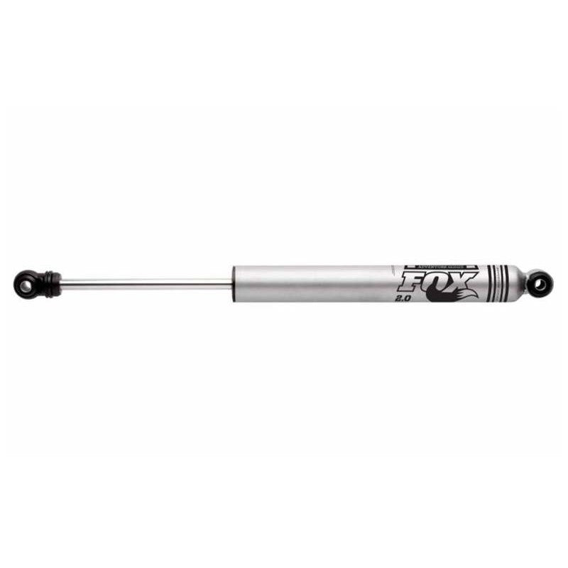 Fox 2.0 Adventure Series IFP rear shock with a 2-inch steel body and 5/8-inch chrome shaft for Jeep Wrangler JK.