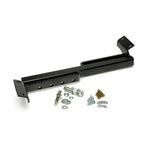 JKS Manufacturing heavy-duty black powder-coated adjustable upper rear shock mount crossmember with studs.