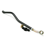 JKS Manufacturing JKSOGS127 front adjustable track bar featuring black powder coat and zinc-plated adjustable end.