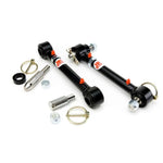JKS Manufacturing Quicker Disconnect sway bar links with stainless steel mounting posts and greaseable spherical bushings.