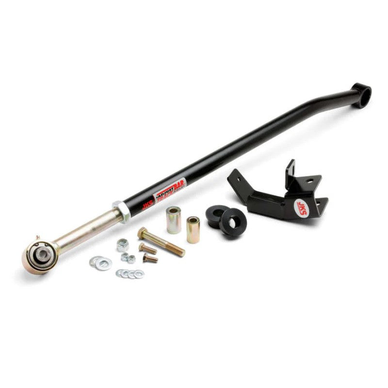 JKS Manufacturing rear adjustable track bar and relocation bracket for 1993-2006 Jeep Wrangler and Grand Cherokee