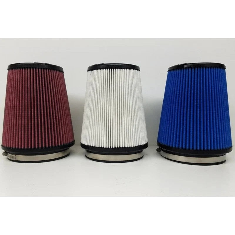 JLT 10-14 Ford Mustang GT500 Factory Replacement Oiled Air Filter 5.5x7in - Red