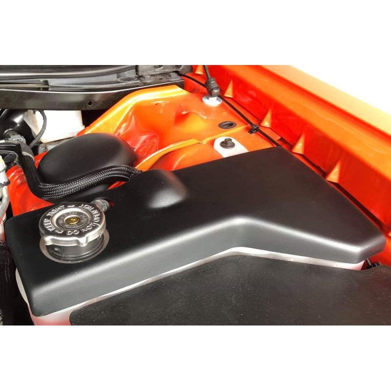 JLT 11-19 Dodge Charger/Challenger Black Textured Coolant Tank Cover