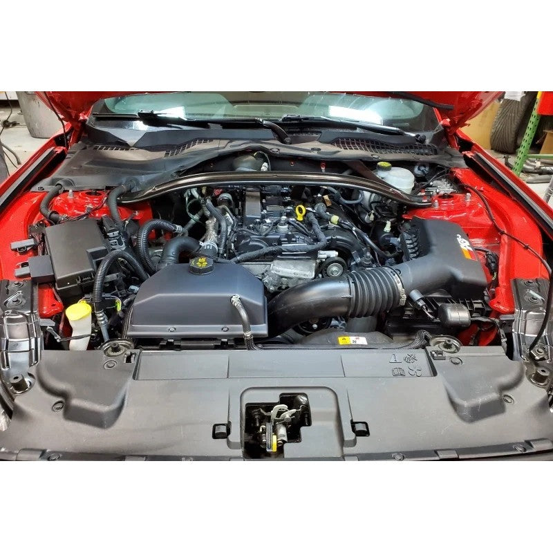 JLT 15-19 Ford Mustang Black Textured Coolant Tank Cover