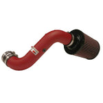 K&N 69-1009TWR Typhoon short ram intake system with wrinkle red aluminum tube and conical high-flow air filter
