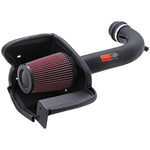K&N 57-3514 Performance Air Intake Kit with black HDPE tube and red conical air filter for 2000-2008 Honda S2000