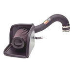 K&N 57-3513 performance intake kit with black HDPE tube and red oiled cotton conical filter for 2001-2005 Honda Civic.