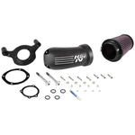 K&N 57-1137 FIPK air intake system featuring a cast aluminum intake tube and high-flow oiled air filter.