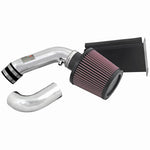 K&N 69-2021TP Typhoon short ram intake with polished aluminum tube and red conical filter for 2002-2007 Mini Cooper S.
