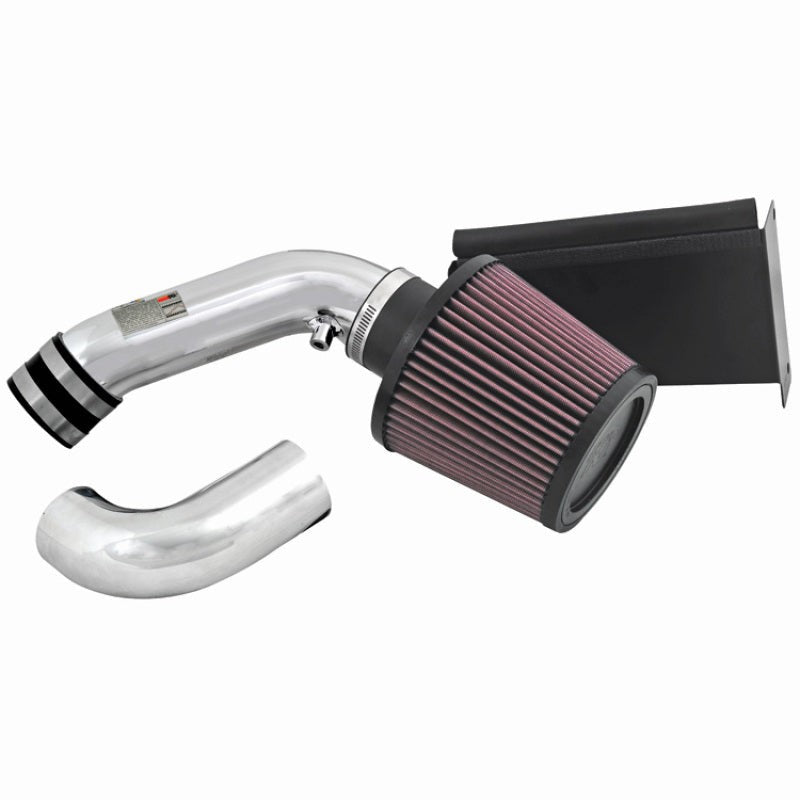 K&N 69-2021TP Typhoon short ram intake with polished aluminum tube and red conical filter for 2002-2007 Mini Cooper S.