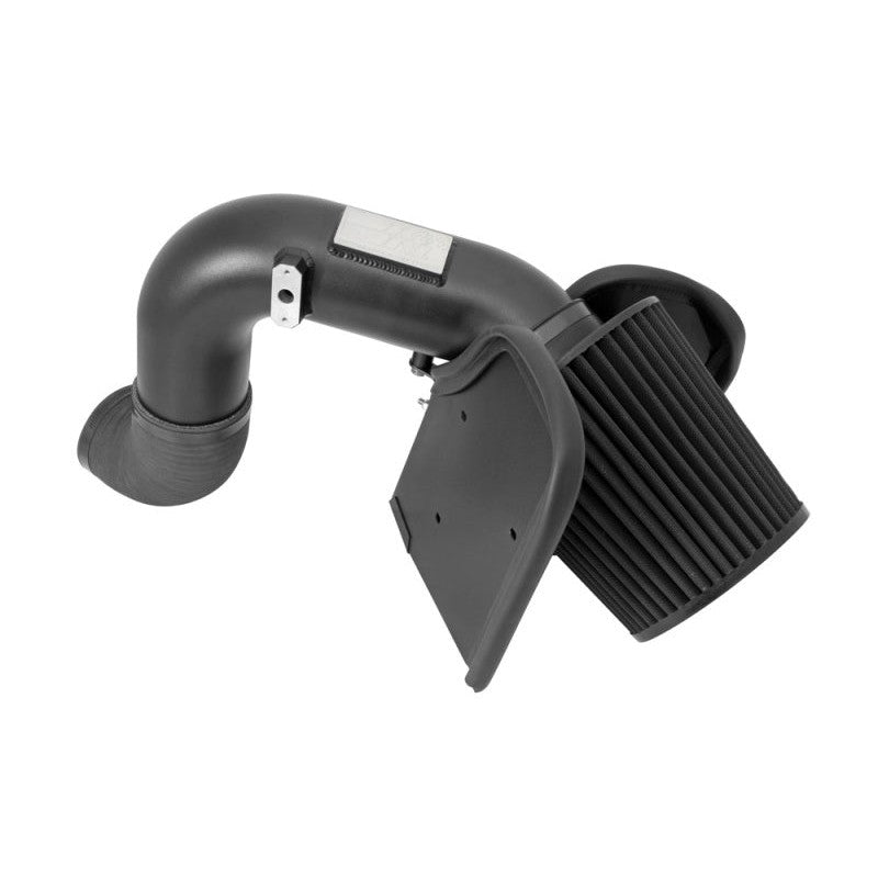 K&N Blackhawk induction air intake kit 71-1532 with black powder-coated tube and synthetic dryflow air filter