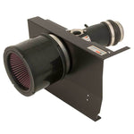 K&N Typhoon short ram air intake with flat black aluminum tube and carbon fiber filter housing for 2004-2011 Mazda RX-8