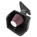K&N 57-9025 performance air intake with black HDPE tube and conical air filter for 2005-2014 Toyota Tacoma 4.0L.